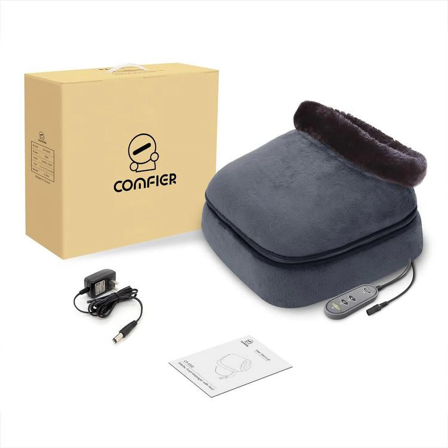 Kneading Shiatsu Foot & Back Massager with Heat, Feet Warmer Machine