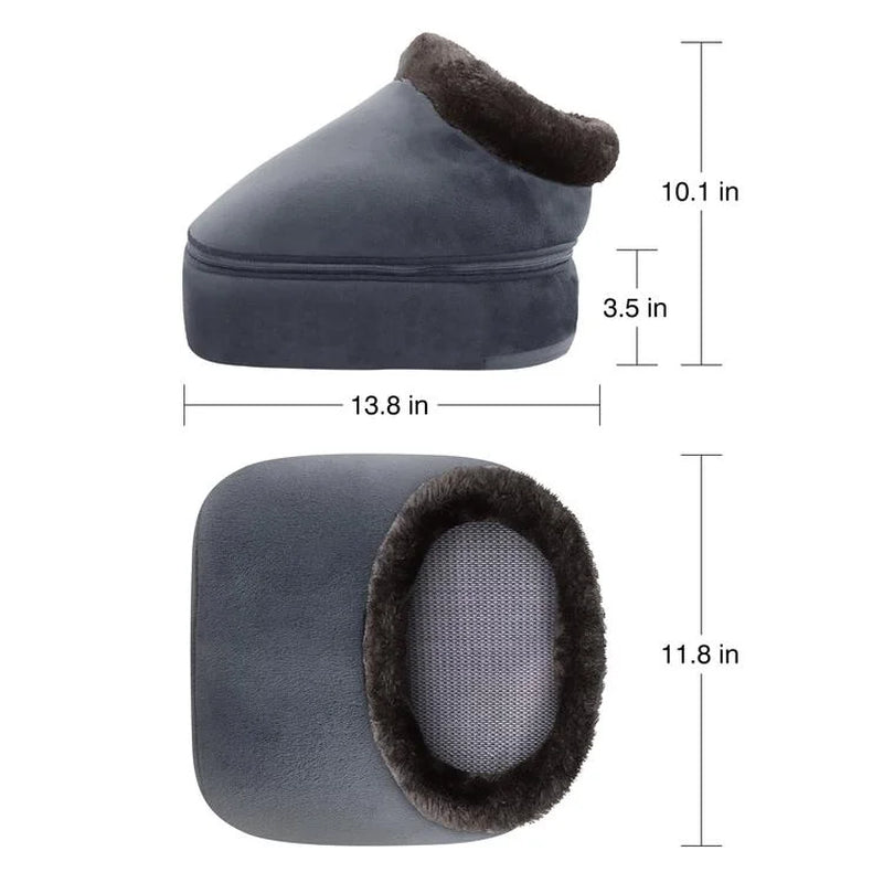 Kneading Shiatsu Foot & Back Massager with Heat, Feet Warmer Machine